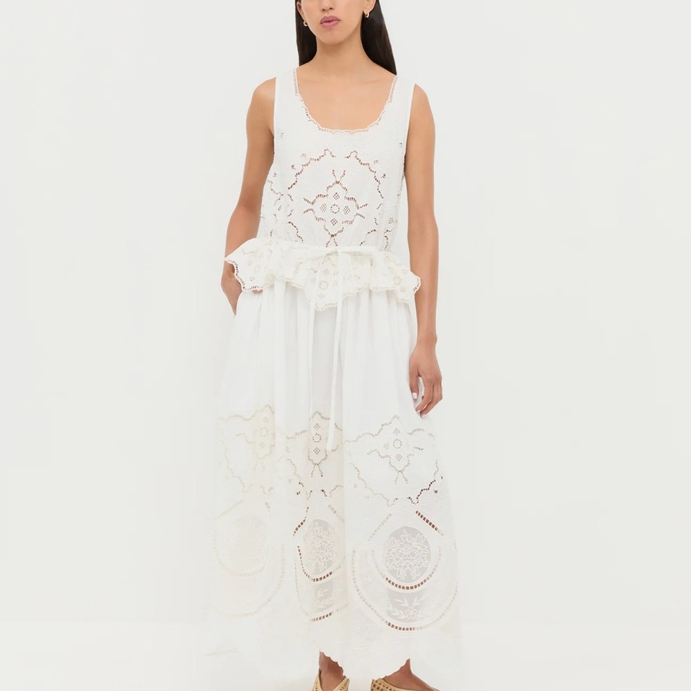 Loeffler Randall Dominique Dress White Large